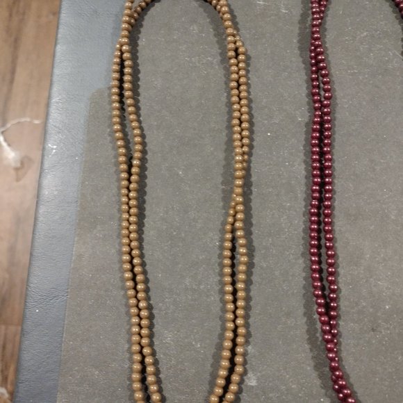 Lot of 5 Colorful Bead Gem Necklaces - Picture 3 of 11